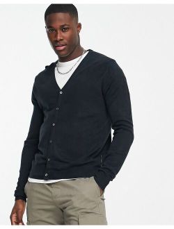 soft touch cardigan in navy