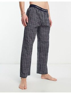 pajama bottoms in blue