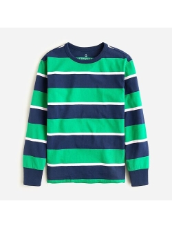 Kids' long-sleeve striped T-shirt in vintage jersey