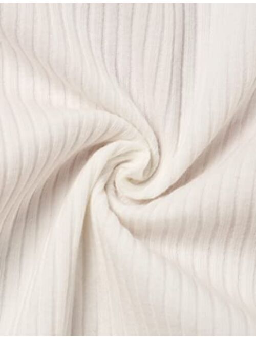 Okgirl My First Christmas Outfits Newborn Baby Girl Clothes Ruffle Sleeve Tops+Santa Pants with Headband Clothing Set