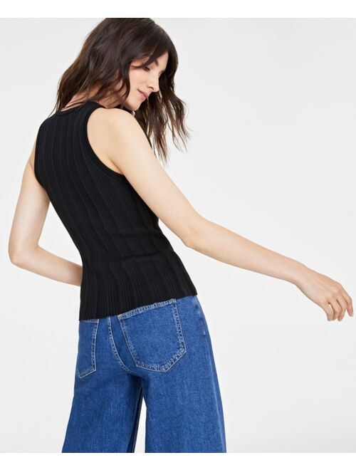 ON 34TH Women's Ribbed Knit Tank Top, Created for Macy's