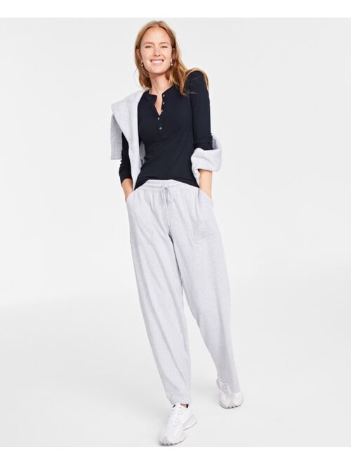 ON 34TH Women's Wide-Leg Sweatpants, Created for Macy's