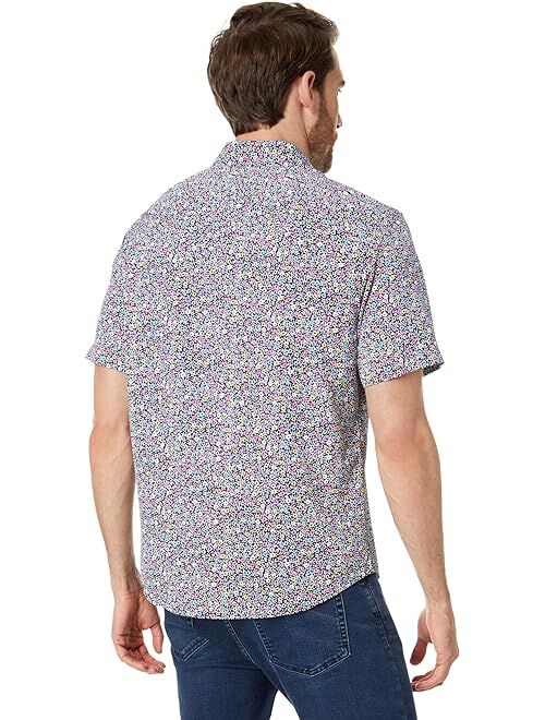 UNTUCKit Wrinkle-Free Short Sleeve Performance Caberlot Shirt