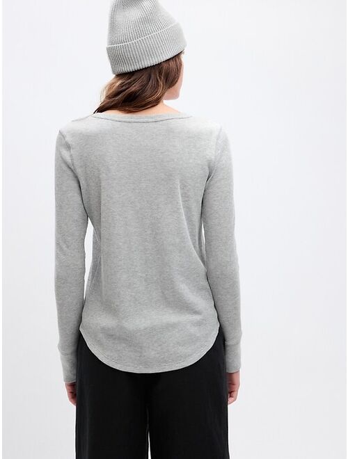 Gap Waffle Crewneck T-Shirt