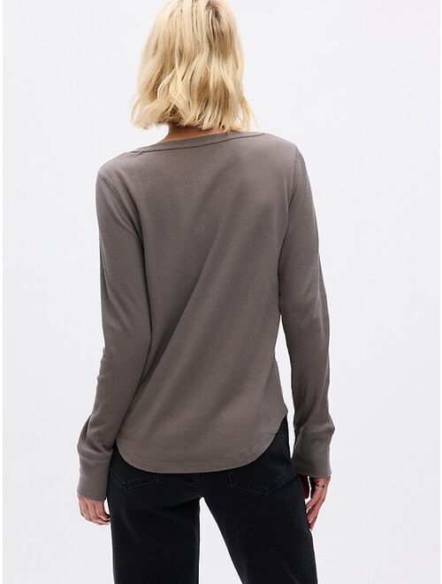 Gap Waffle Crewneck T-Shirt