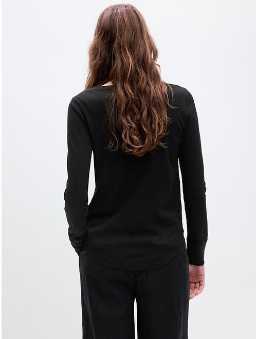 Gap Waffle Crewneck T-Shirt