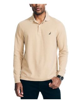 Men's Classic-Fit Long-Sleeve Polo Shirt