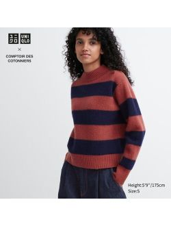 Premium Lambswool Long-Sleeve Sweater