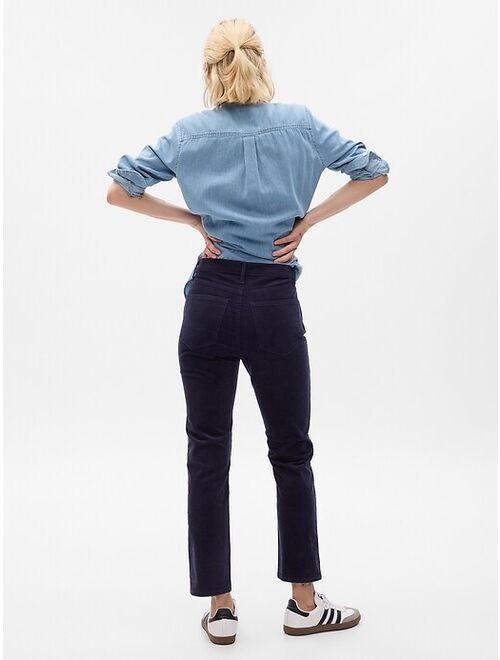 Gap High Rise Corduroy Vintage Slim Pants