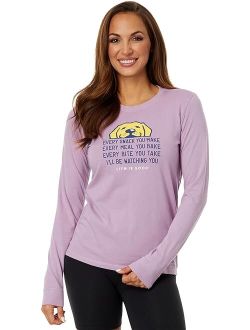 Life is Good I'll Be Watching You Long Sleeve Crusher Tee