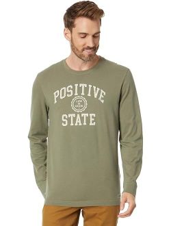 Life is Good Positive State Long Sleeve Crusher Tee