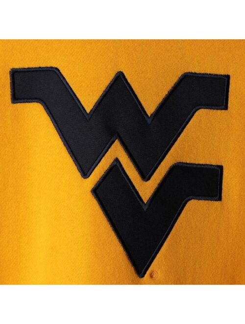 STADIUM ATHLETIC Big Boys Gold West Virginia Mountaineers Big Logo Pullover Hoodie