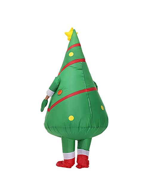 eLUUGIE Inflatable Christmas Costume Cosplay Inflatable Costume for Adults/Christmas Party