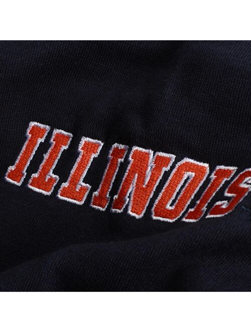 STADIUM ATHLETIC Big Boys Navy Illinois Fighting Illini Big Logo Pullover Hoodie