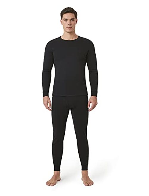 LAPASA Men's Ultra Heavyweight Thermal Underwear Set Extreme Cold Weather Base Layer Top Bottom Fleece Lined Long Johns M63