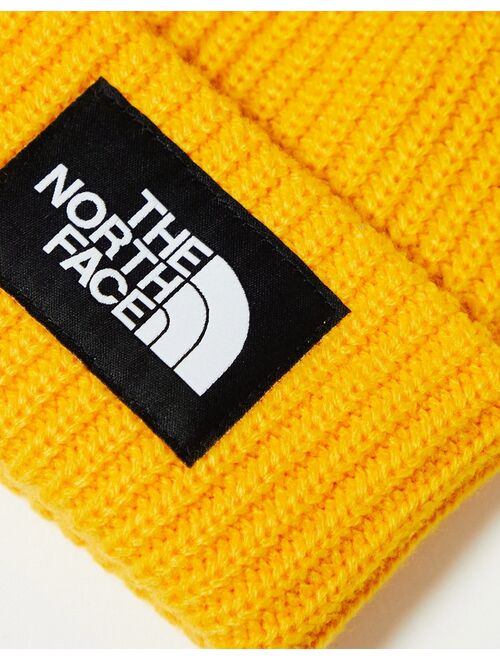 The North Face Salty Dog beanie in gold
