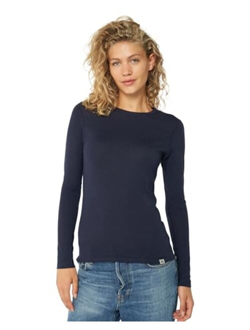 DANISH ENDURANCE Merino Wool Base Layer Shirt for Women, Thermal Long Sleeve
