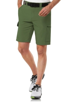 Outdoor Ventures Men's 10" Hiking Shorts Water-resistants Quick Dry Outdoor Golf Shorts