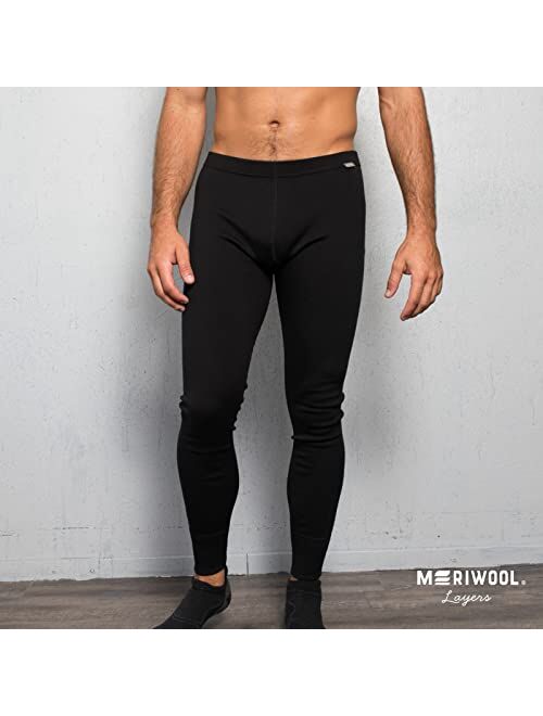 MERIWOOL Mens Base Layer 100% Merino Wool Heavyweight 400g Thermal Pants