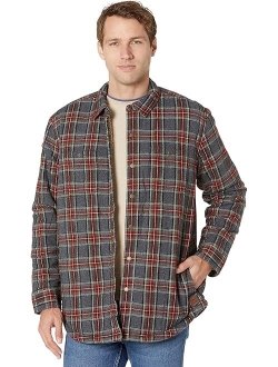Sherpa Lined Scotch Plaid Shirt Long Sleeve Regular