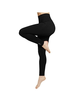 High Waisted Leggings for Women Thick Compression Yoga Pants Tummy Control Workout Leggings