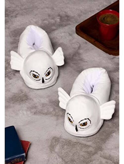 Ground Up Harry Potter Hedwig Slippers for Adults