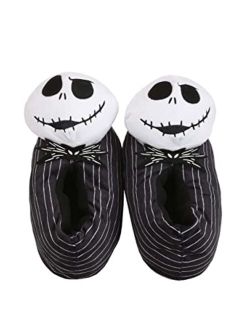 Ground Up Nightmare Before Christmas Jack Skellington Slippers for Adults