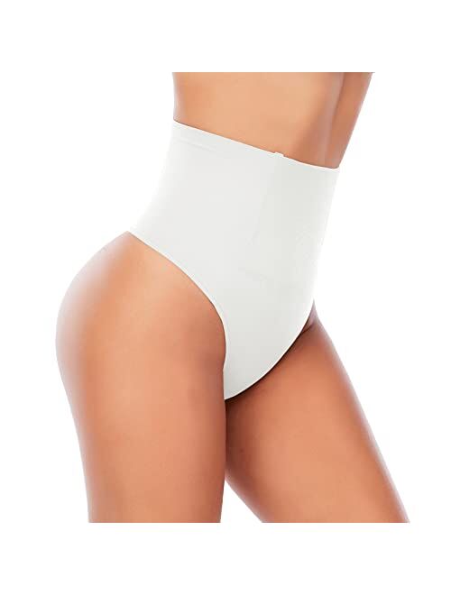 Werena Womens Thong Shapewear Mid to High Waisted WN0017