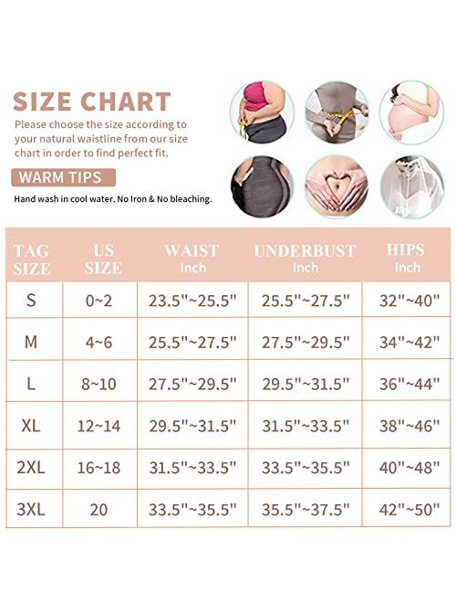 Werena Tummy Control Shapewear Panties for Women High Waisted Body Shaper Shaping Underwear Slimming Panty Girdle