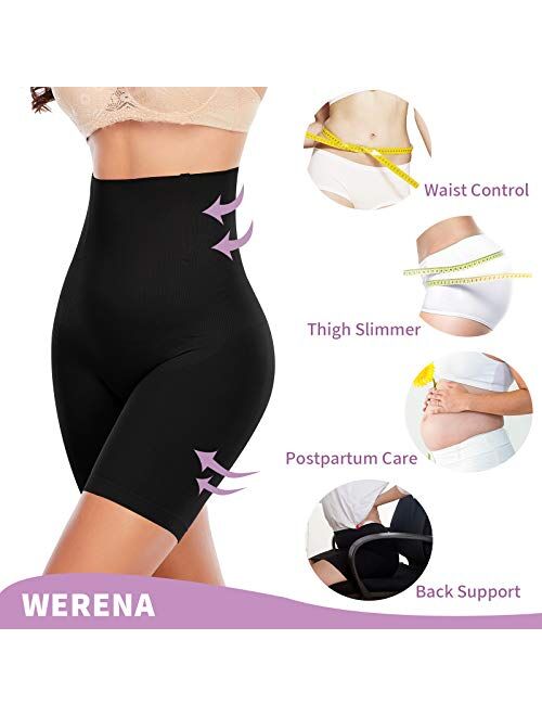 Werena Shapewear Shorts for Women Tummy Control Body Shaper Shorts Under Dress