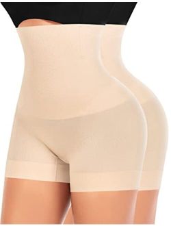 Tummy Control Shapewear Shorts for Women High Waisted Body Shaper Shaping Underwear Slip Shorts Under Dress