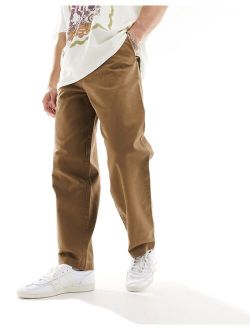 Fred Perry straight leg pants in shaded stone