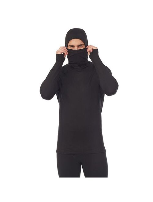 Men's Cuddl Duds Heavyweight ArctiCore Performance Base Layer Balaclava Top