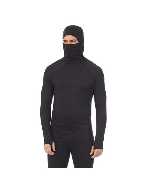 Men's Cuddl Duds Heavyweight ArctiCore Performance Base Layer Balaclava Top