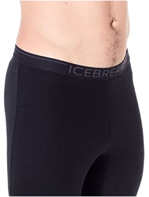 Icebreaker Merino Icebreaker Men's Everyday Cold Weather Leggings-Wool Base Layer Thermal Pants