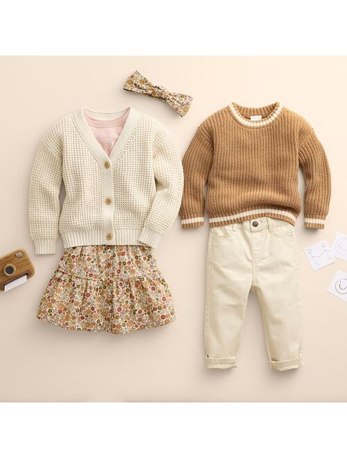 Baby & Toddler Little Co. by Lauren Conrad Relaxed Waffle Cardigan