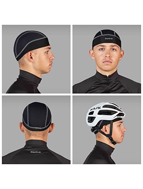 GripGrab UPF 50+ Lightweight Summer Cycling Skull Cap Under Helmet Bike Helmet Sweat Liner Lightweight Bug Protection UPF Cap