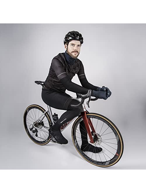 GripGrab Classic Thermal Cycling Arm Warmers Anti-Slip Warm Cycling Arm Sleeves Autumn Winter Fleece Lined Biking Arm Warmers