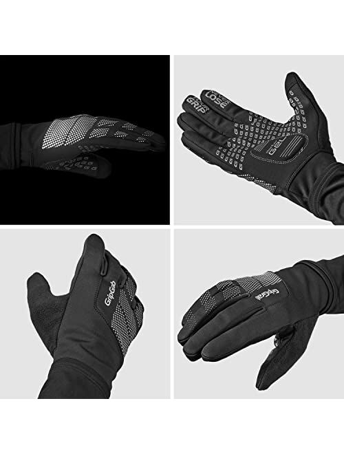GripGrab Ride Windproof Spring Fall Gel Padded Bicycle Gloves Thermal Cycling Gloves Cold Weather Thin Winter Cycling Gloves
