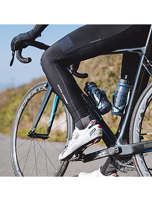 GripGrab Classic Thermal Winter Cycling Leg Warmers Anti-Slip Warm Fleece Lined Bike Leg Sleeves Long Bicycle Leg Warmers