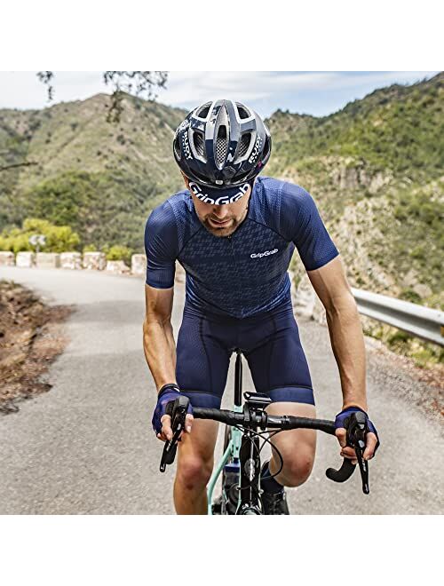 GripGrab Lightweight Summer Cycling Cap UV-Protection Under-Helmet Visor Mesh Hat Thin Breathable SPF Bicycle Headwear