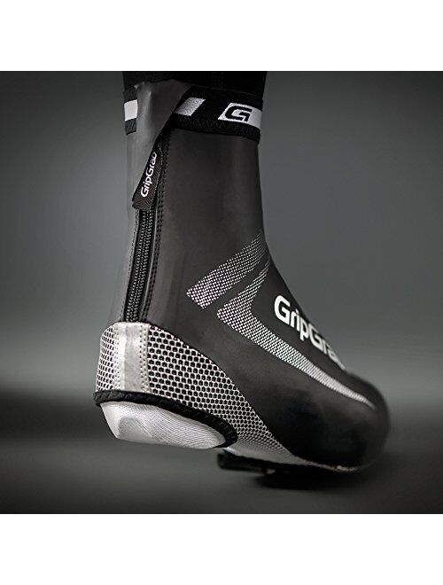 GripGrab RaceAqua Road Bike Rain Aero Overshoes Waterproof Windproof Cycling Shoe-Covers Sleek Tight Fitting Gaiters