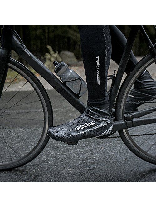 GripGrab RaceAqua Road Bike Rain Aero Overshoes Waterproof Windproof Cycling Shoe-Covers Sleek Tight Fitting Gaiters