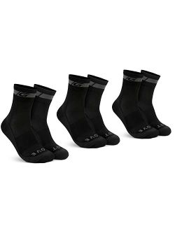 Regular Cut Merino Cycling Socks Single & Multi-Pack Box of 1 and 3 Pairs Breathable Merino Wool Bike Socks
