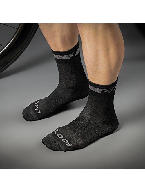 GripGrab Regular Cut Merino Cycling Socks Single & Multi-Pack Box of 1 and 3 Pairs Breathable Merino Wool Bike Socks