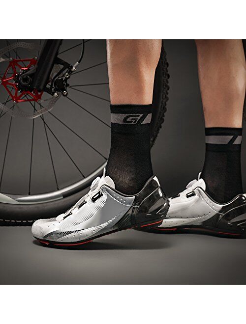 GripGrab Regular Cut Merino Cycling Socks Single & Multi-Pack Box of 1 and 3 Pairs Breathable Merino Wool Bike Socks