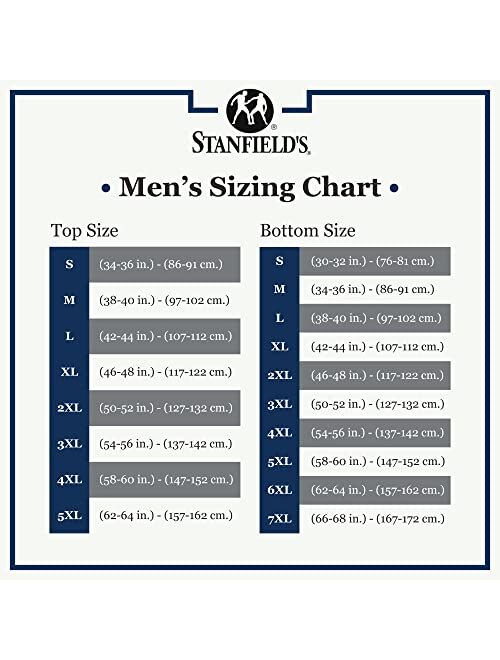 Stanfield's Men's Premium Cotton Long Underwear Bottoms