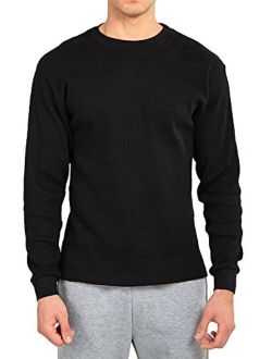 Top Pro Men's Classic Fit Waffle-Knit Heavy Thermal Shirt