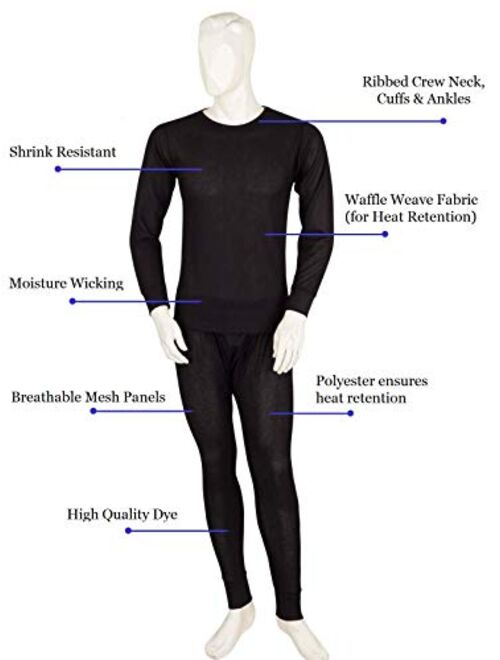 Styllion -100% Polyester Thermal Underwear for Men TS200
