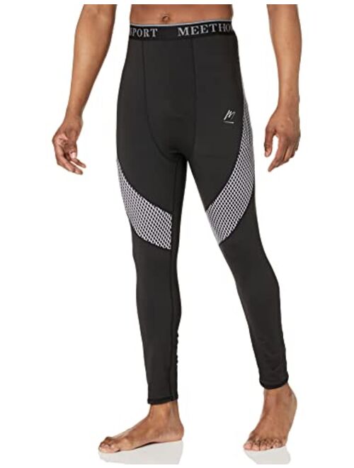 MeetHoo Thermal Underwear Set for Men Long Johns Base Layer Winter Ski Hunting Cold Gear Warm Top Bottom